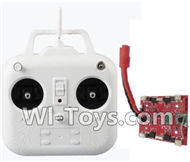 HuaJun Toys W606-5 Parts-35 Transmitter & Circuit board,HuaJun Toys W606-5 RC Quadcopter Drone Spare Parts,HJ Toys W606-5 Accessoriess Replacement